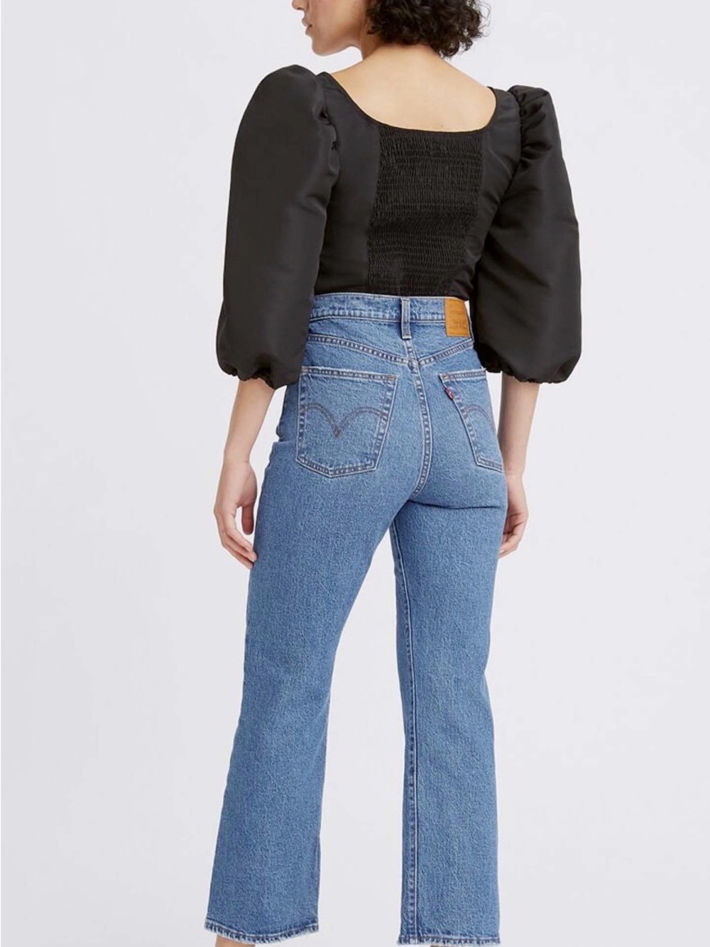 Levi's Ribcage Bootcut Crop Jeans - Picture 2 of 7